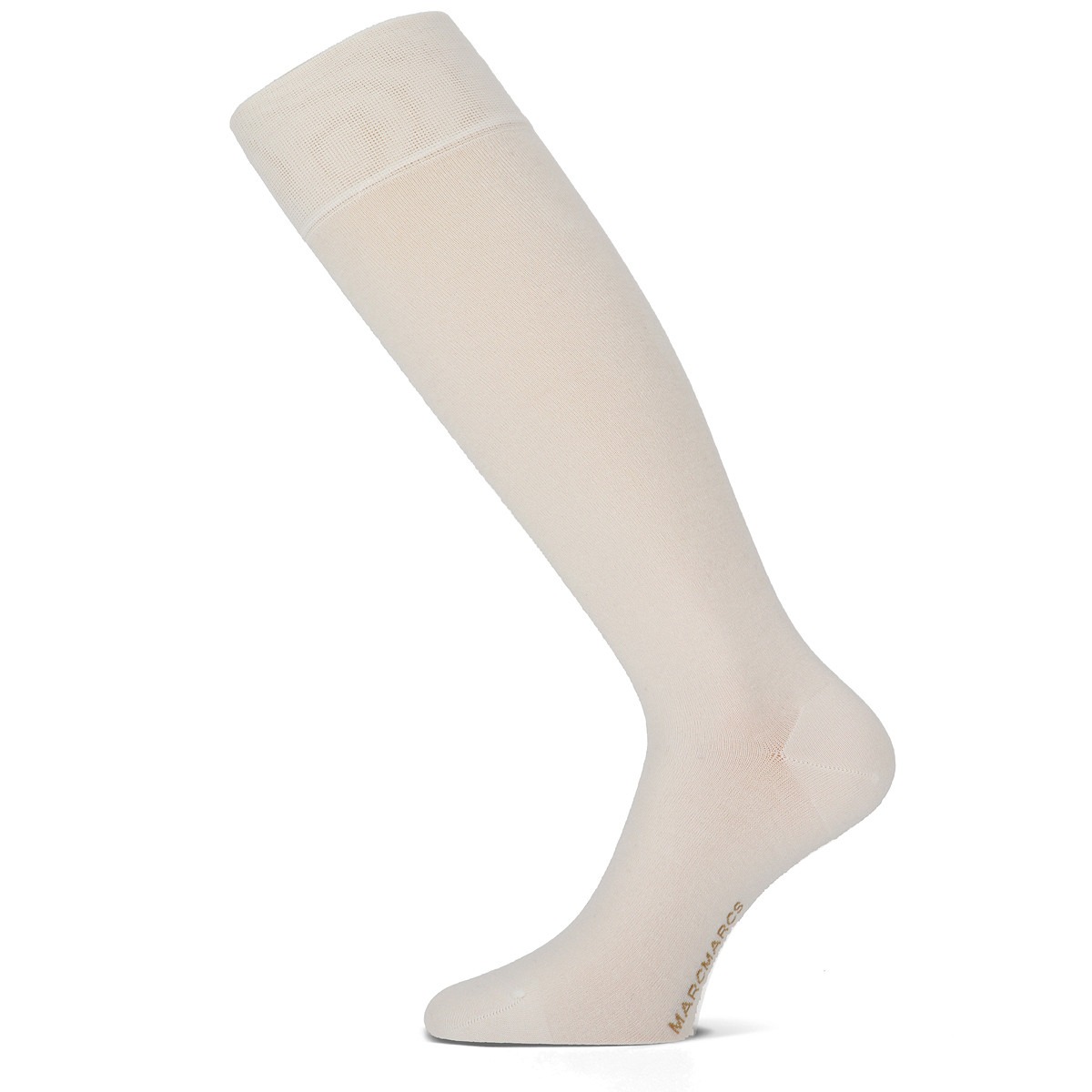 Damen Kniestrümpfe aus Kaschmir - off white - 35-38
