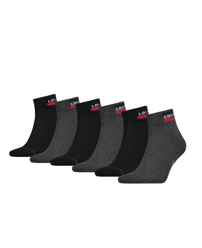 Mid Cut Sportbekleidung Logo 6er-Pack