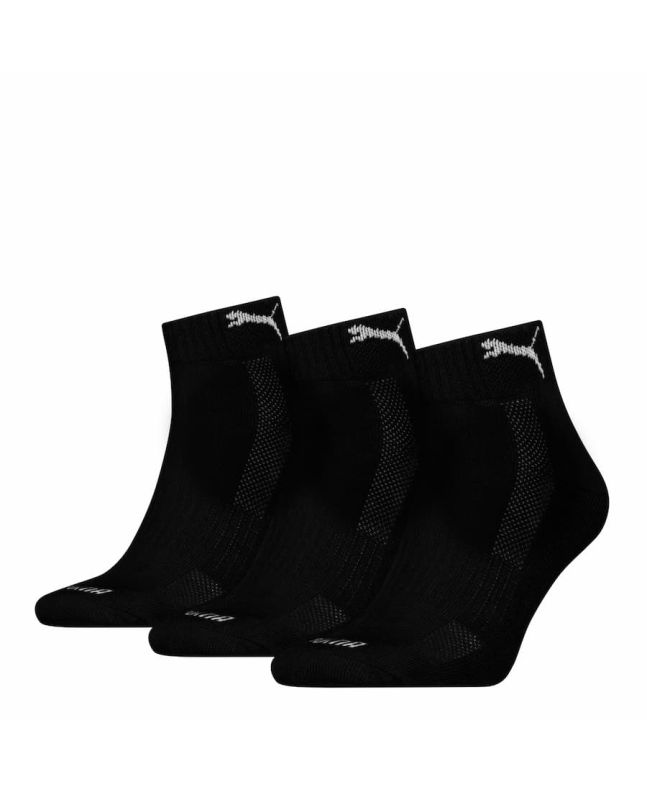 Unisex Viertelsocken mit Frottee-Sohle 3er-Pack