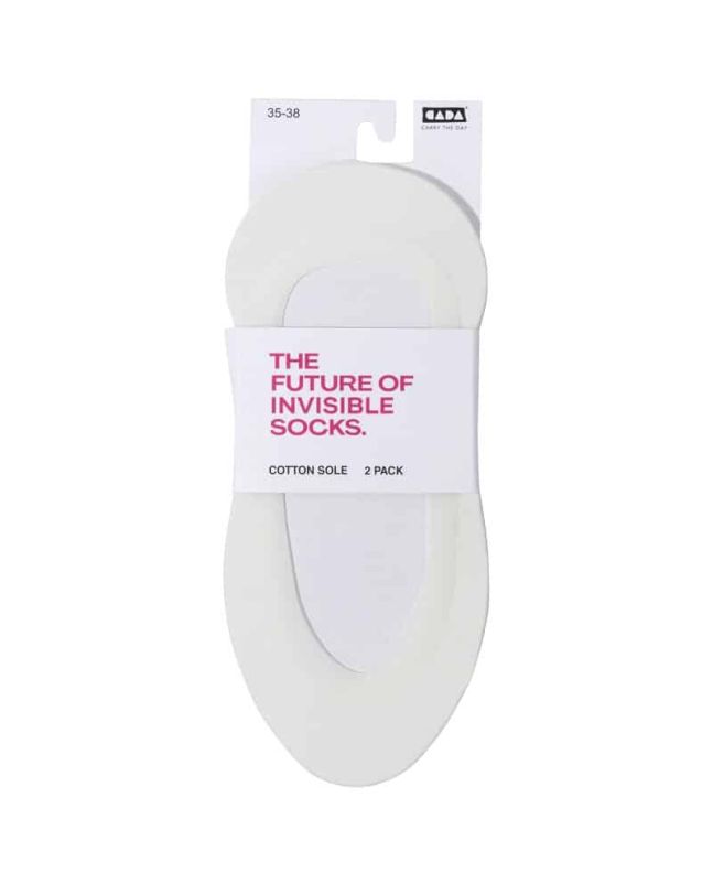 Unsichtbare Socken 2-Paar