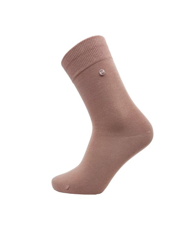 Manitou Amsterdam Unisex-Socken aus Bio-Baumwolle puderrosa MAN47