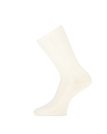 Damensocken Wollmix uni & design