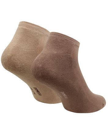 Bamboo Knöchelsocken mit Frottee-Sohle