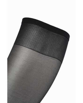 Lycra Kniestrümpfe 15 Denier Satin-Feinstrümpfe