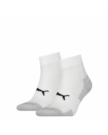 Unisex Viertel Sportsocken mit Frottee-Sohle 2er-Pack