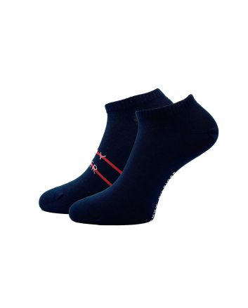 Tommy Hilfiger Herren Sneakersocken mit Logo 2er-Pack 701222188