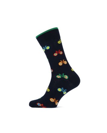 Teckel Herren Socken mit Fahrrädern - 3 Paar 17106