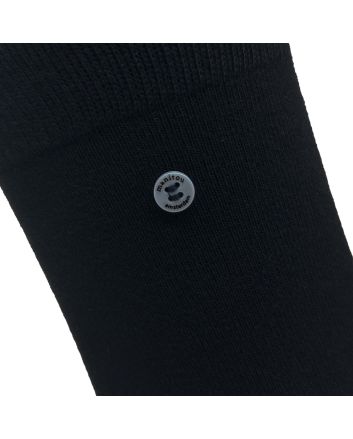 Unisex Baumwollsocken schwarz