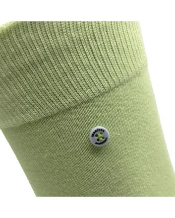 Unisex Baumwollsocken hellgrün