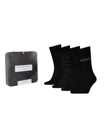 Tommy Hilfiger Herren Socken Geschenkbox 4er-Pack