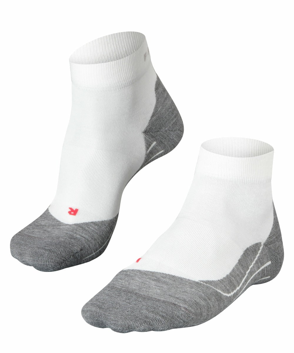 RU4 kurze Damen Laufsocken – Weiß-Mix – 39-40
