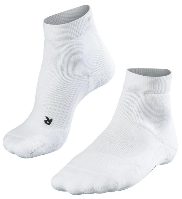 TE2 kurze Herren Tennissocken – Weiß – 44-45