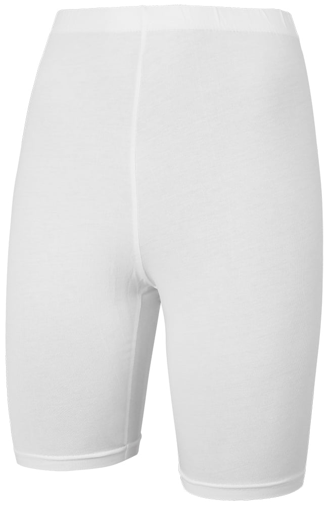 Kurze Kinderleggings aus Baumwolle – Weiß – 146-152