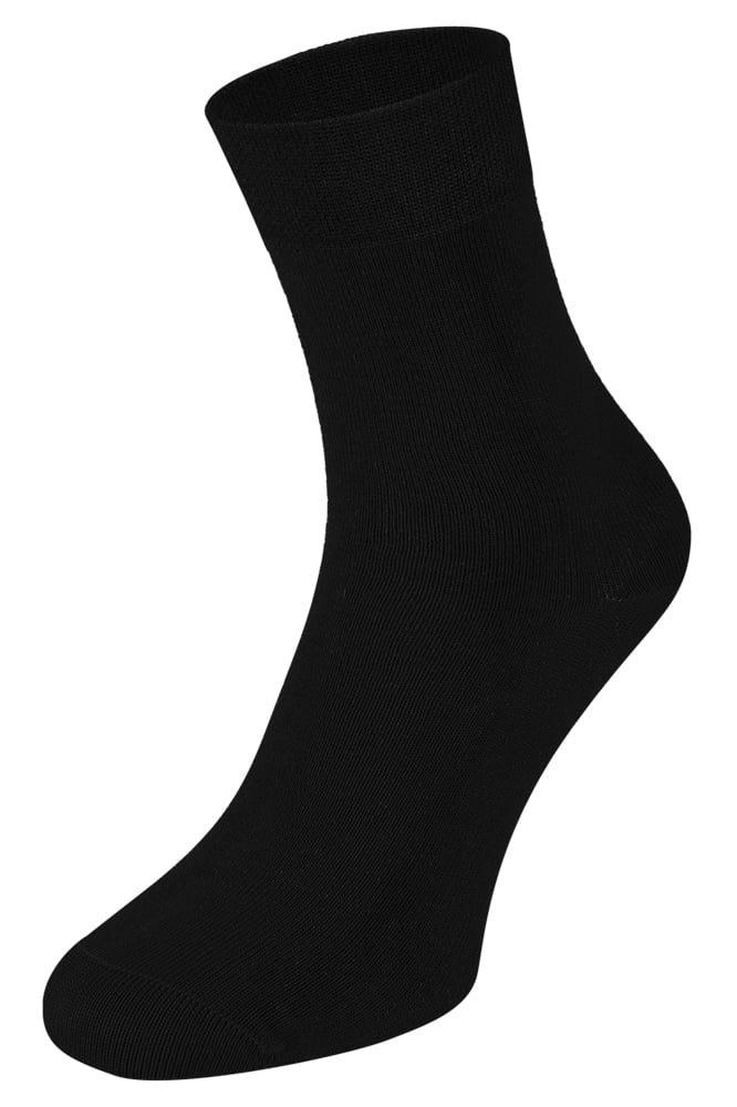 Baumwollsocken – Schwarz – 39-42