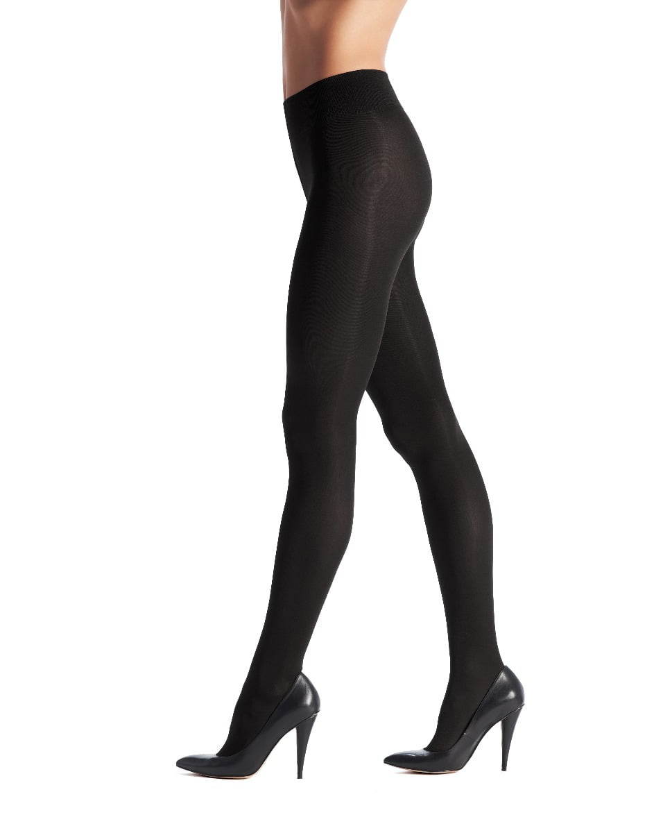 60 Denier Panty Satin – Schwarz – M