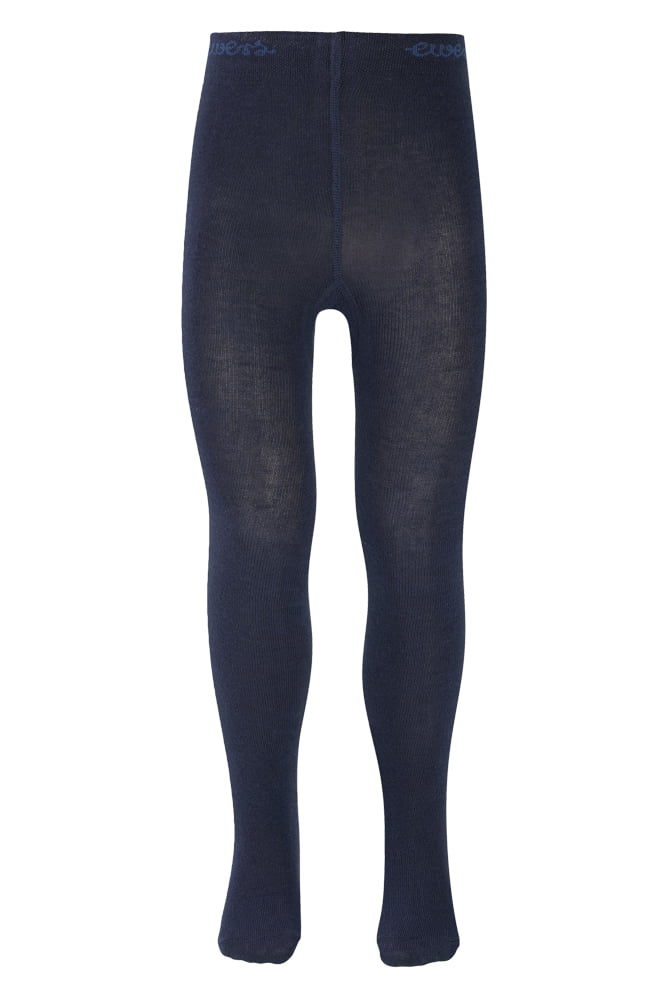 Kinderstrumpfhose aus Baumwolle – Marine – 80-86