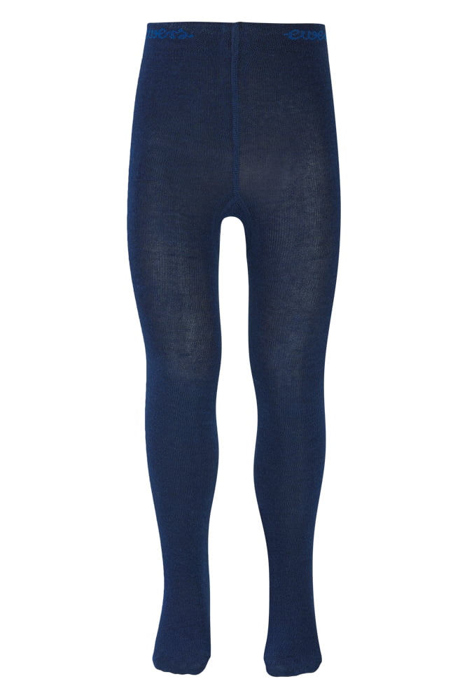 Kinderstrumpfhose aus Baumwolle – Marine – 80-86