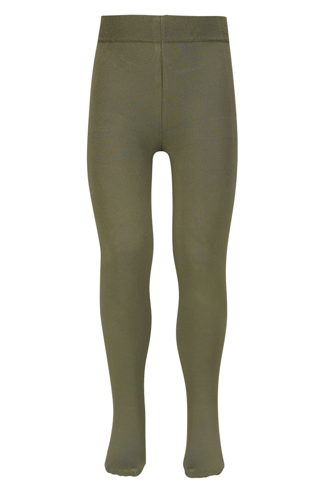 100 Denier Kinderstrumpfhose – Oliv – 98-104