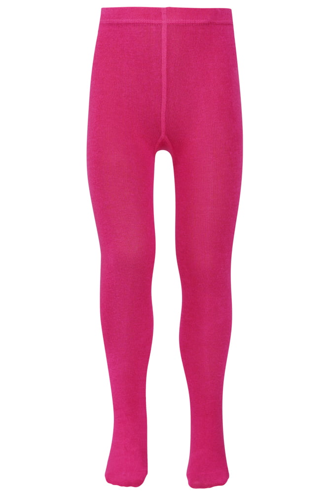 Kinderstrumpfhose aus Baumwolle – Fuchsia – 86-92