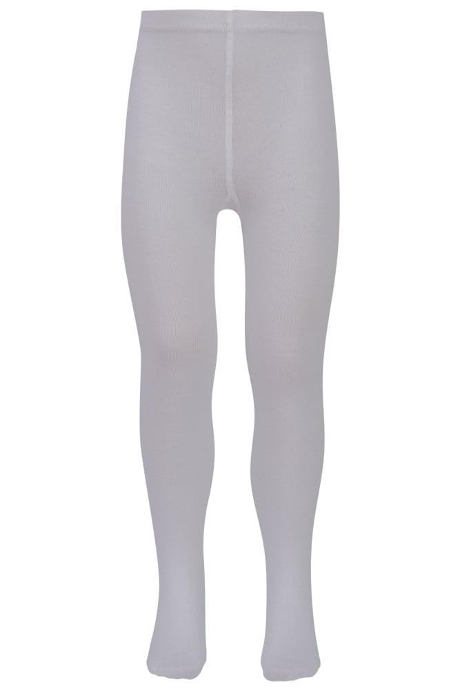 Kinderstrumpfhose aus Baumwolle – Weiß – 98-104