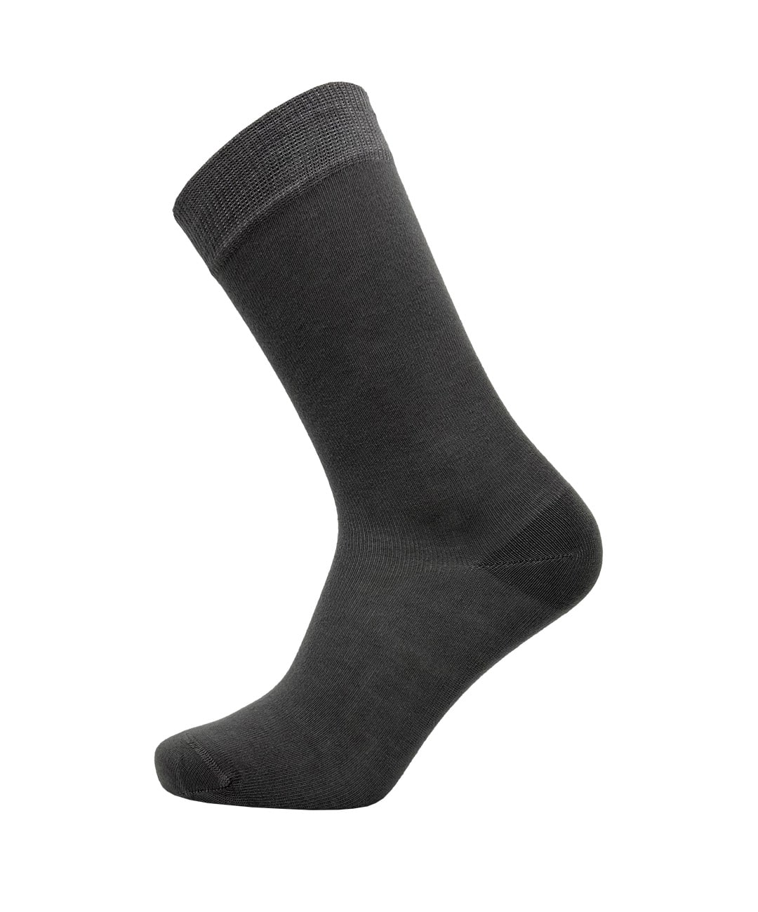 Klassische hohe Socken aus Tencel – Grau – 43-46