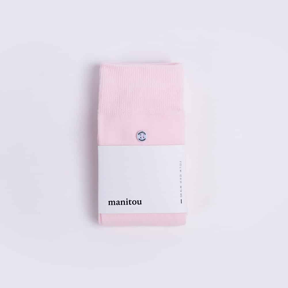 Unisex Baumwollsocken puderrosa – Pink Panther – 36-40