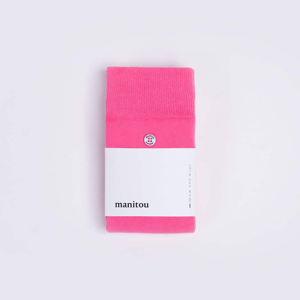 Unisex Baumwollsocken fuchsia – Pink – 36-40