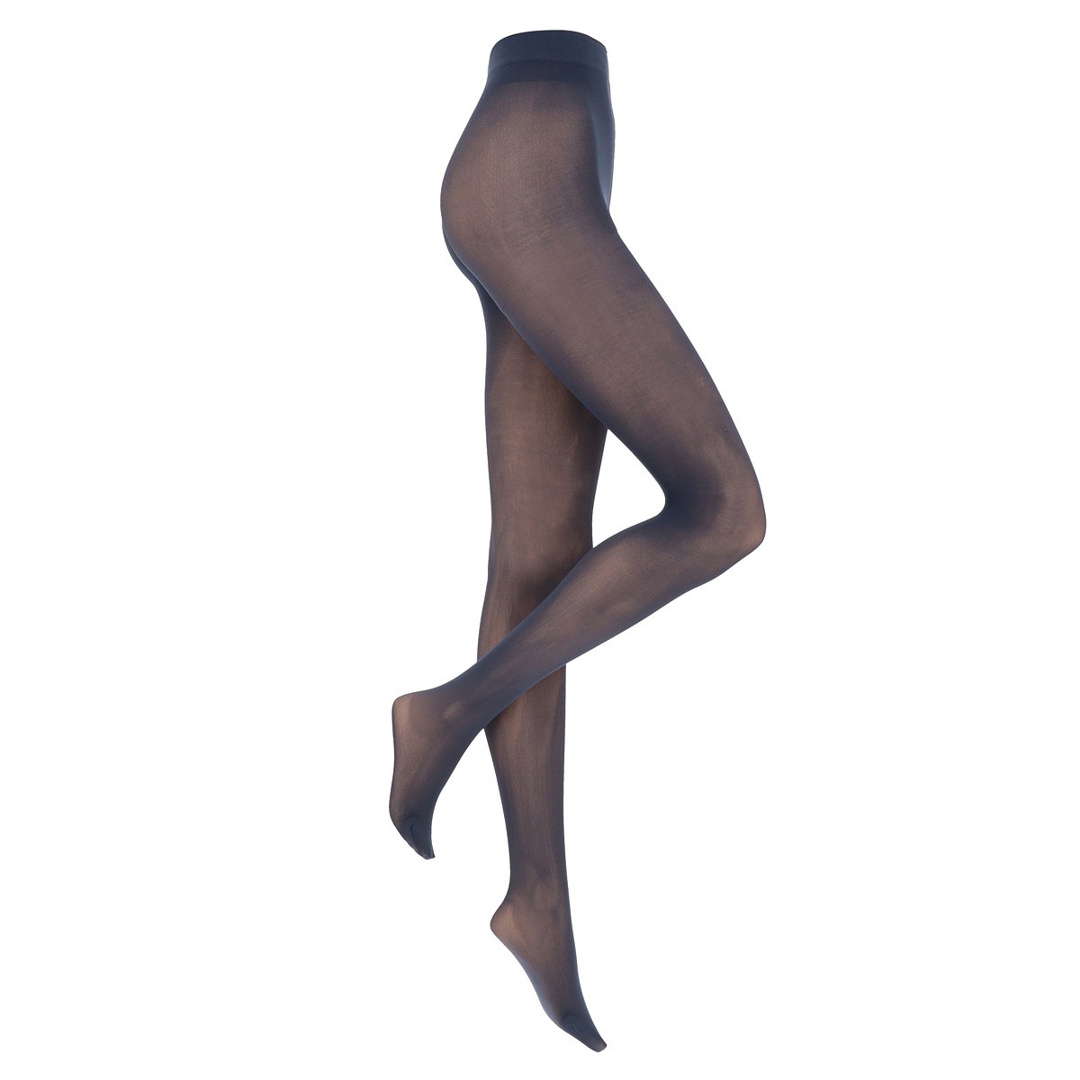 Semi-opake 40 Denier Strumpfhose – Blau – S