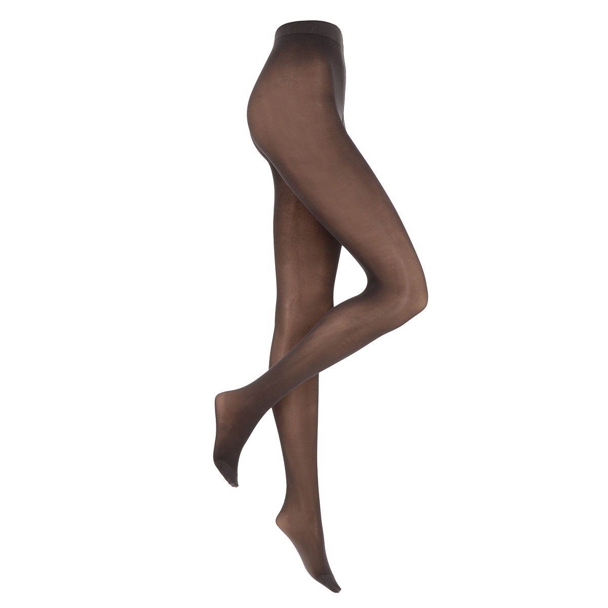 Semi-opake 40 Denier Strumpfhose – Fast schwarz – XXL