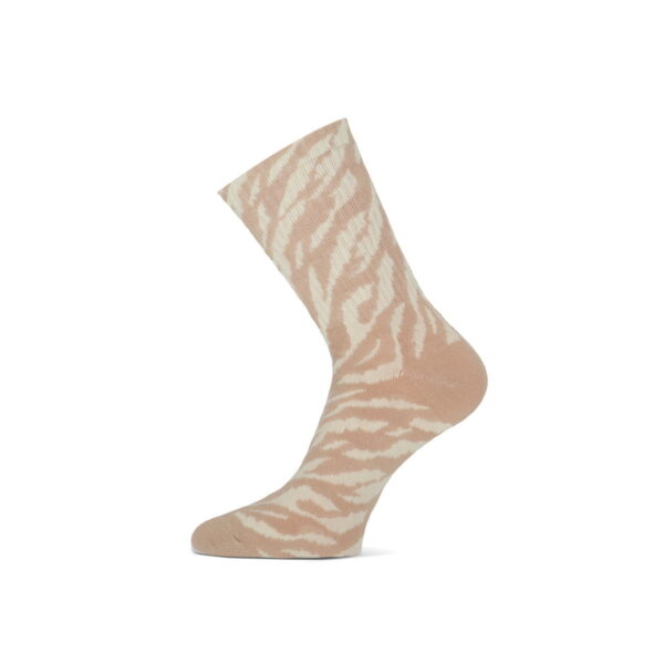 Damensocken mit Teckel-Zebra-Dessin 3-Pack – Bild 2