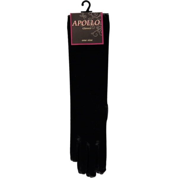 Gala Handschuh 40 cm aus Satin – Bild 2