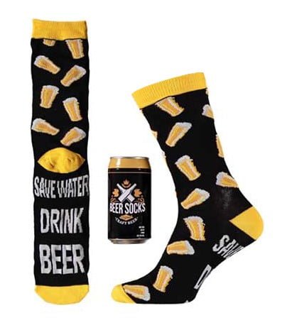 Bier Socken in der Dose