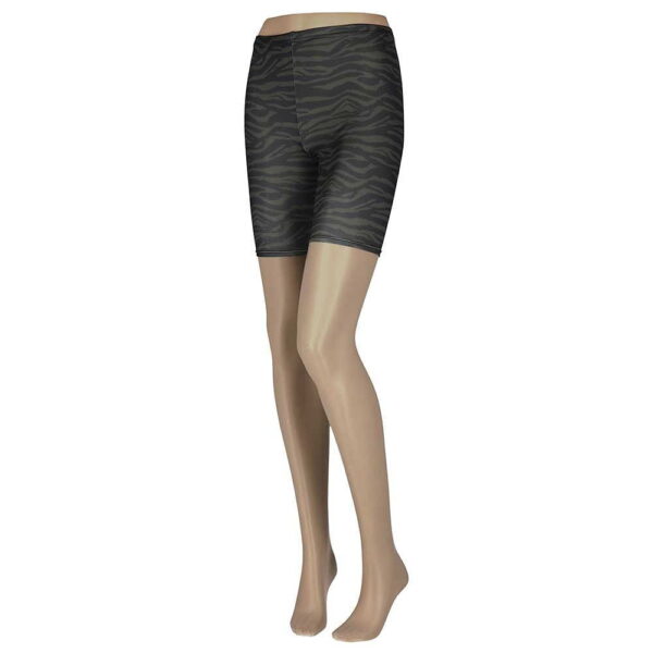 Short Leggings Damen Zebra – Bild 2