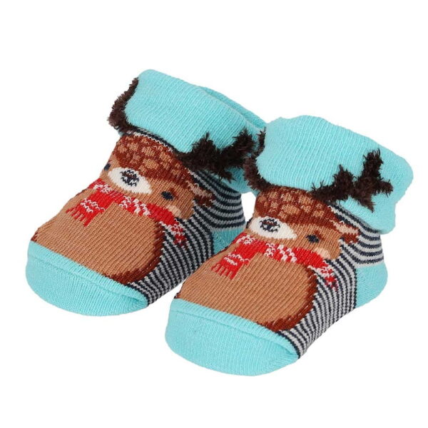 Weihnachts-Babysocken – Bild 2
