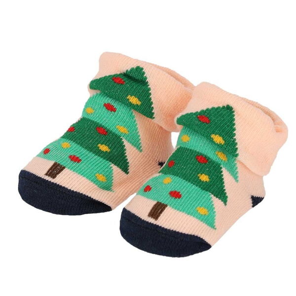 Weihnachts-Babysocken – Bild 3
