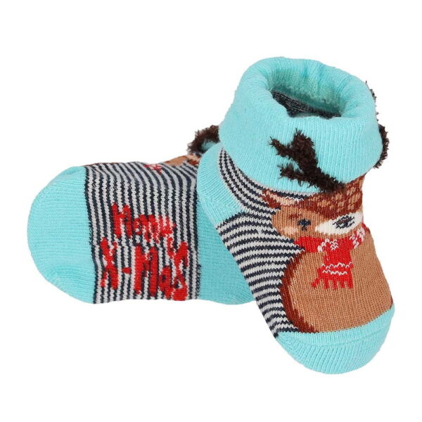 Weihnachts-Babysocken