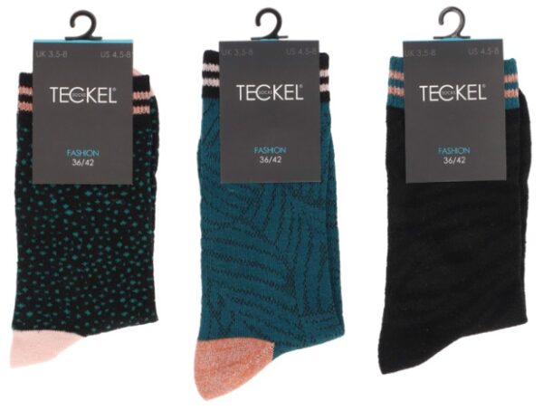 Damensocken mit verschiedenen Prints – Bild 3