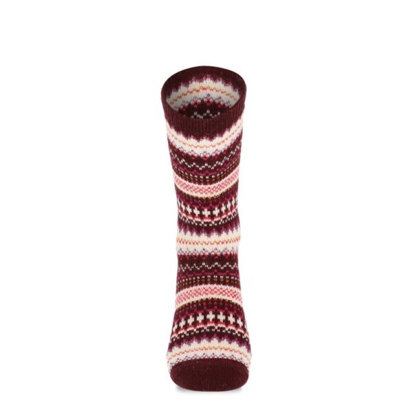 Damensocken Wollmix Uni & Design – Bild 5