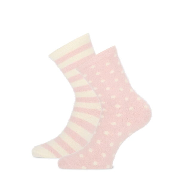 Homesocks Fluffy Dots Stripes – Bild 2