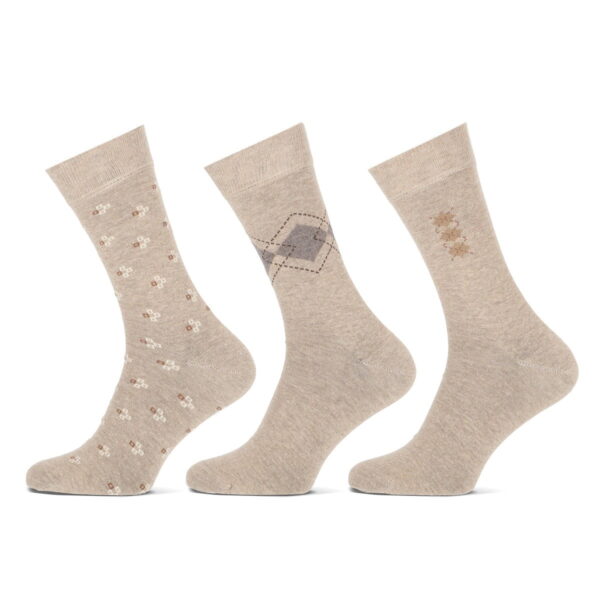 Herrensocken mit klassischem Dessin – Bild 2
