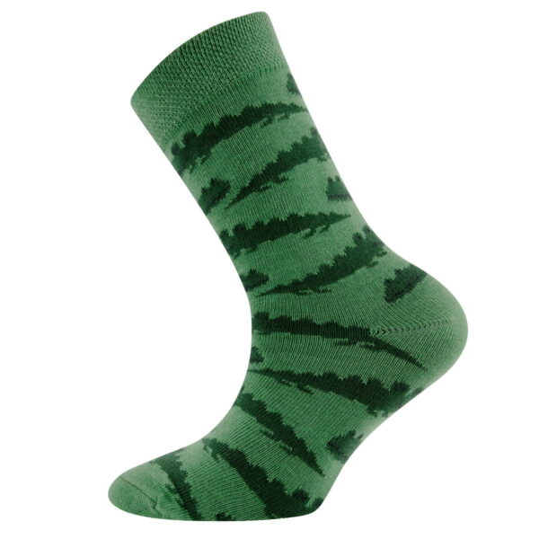 Kindersocken aus Baumwolle mit Krokodil