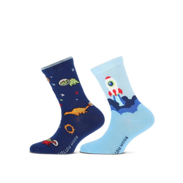 Kindersock YM meet me in space 2-pack