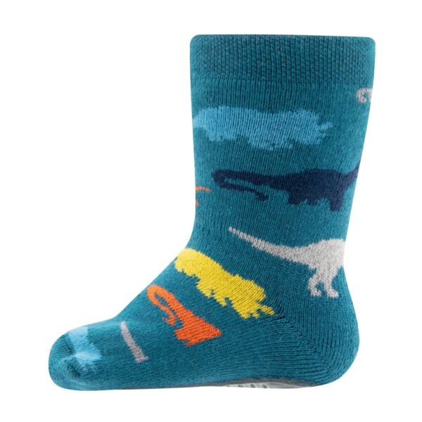 Anti-Rutsch-Socken mit Dinosauriern – Bild 2