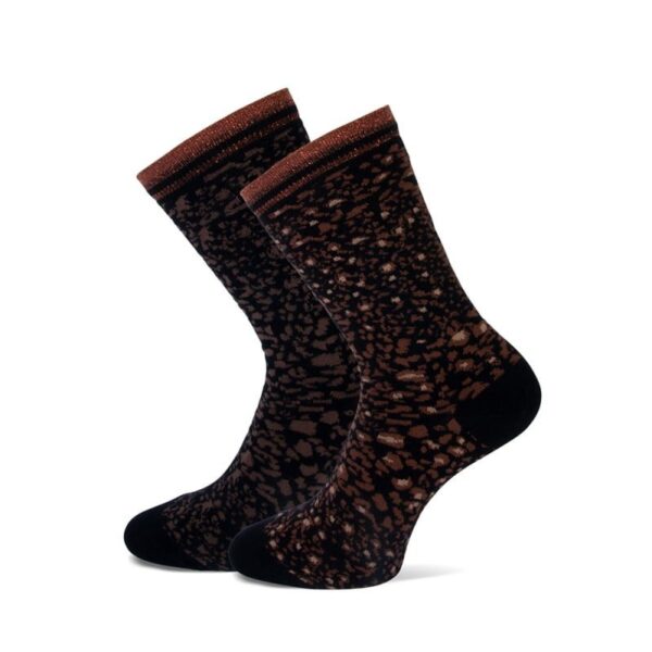 Lidia Damensocken mit Panther-Druck