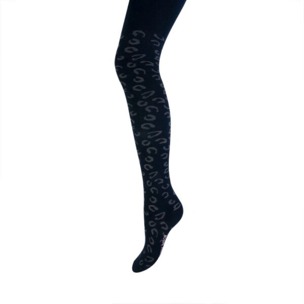 Kinderstrumpfhose mit Leoparden-Print
