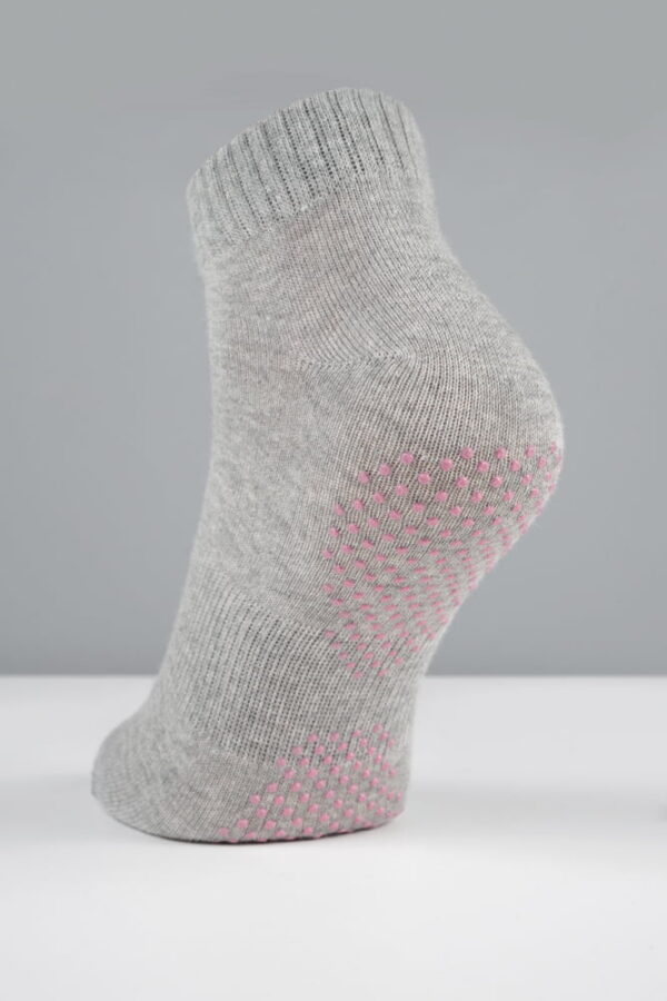 Biologisch Baumwolle Yoga-Socken mit Antirutsch – Bild 3