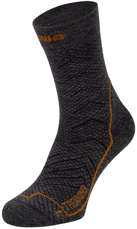 Trekking Wandersocken Anthrazit