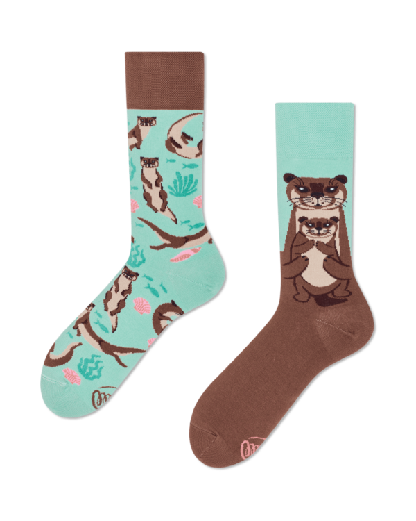 Many Mornings | Otter Stories sokken | sokken-online.nl