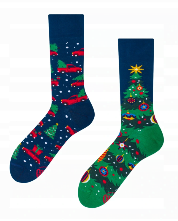 Weihnachtsbaum Socken