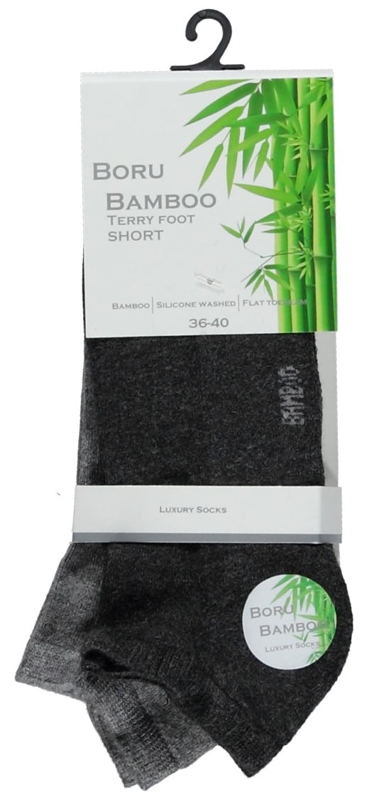 Bambus-Sneakersocken mit Frottee-Sohle – Bild 3